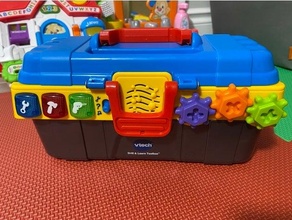 vtech drill & learn toolbox hinge 3d print model - Mito3D