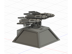aa missiles w30k 3d print model - Mito3D