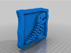 Dinosaurier Fossil 3d print model - Mito3D