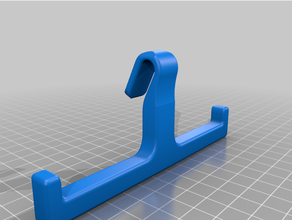 Gürtel Haken Wandschrank 3d print model - Mito3D