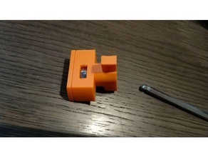 locking t-slot rail 3d print model - Mito3D
