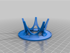 tip resistant Coaster boisson 3d print model - Mito3D