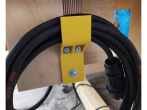 cable holder management kabelhalter kabelhalterung 3d print model - Mito3D
