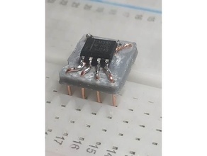 smd mount breadboard electronics 3d print model - Mito3D