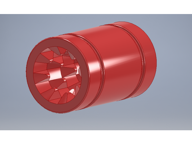 linéaire palier 8mm 3d imprimante pièces impression roulements remplacement 3D print model - Mito3D