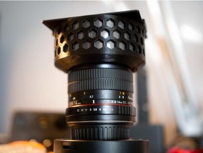 Samyang 14mm f28 Cokin 95x84 filtro suporte lente boné Câmera cânone Series haida rokinon Walimex 3d print model - Mito3D