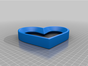heart spanish coraz 3d printing corazon valentine 3d print model - Mito3D