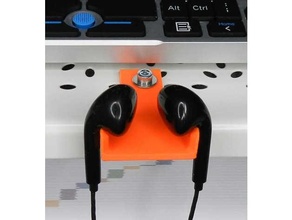 in-ear headset holder organization 3d print model - Mito3D