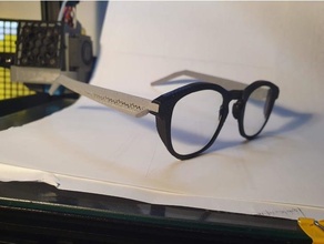 pla lunettes mode soleil 3d print model - Mito3D