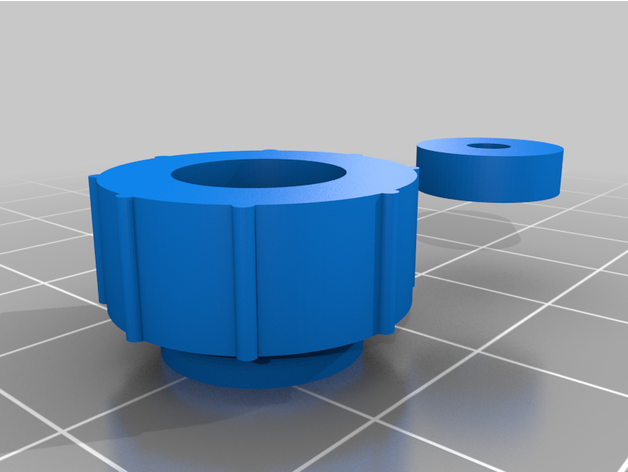 ender 3 v2 tensión mando 3d impresora partes cinturón tensor crealidad 3D print model - Mito3D