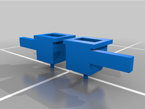 iso twistlocks container wagons models 3d print model - Mito3D
