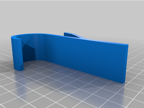 hook peg hanger heater bathroom 3d print model - Mito3D