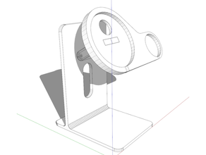 magsafe profesyonel ayakta durmak seyyar telefon 3d print model - Mito3D