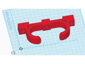 lean-against-hook 3d printing broom hook lean rake table 3d print model - Mito3D
