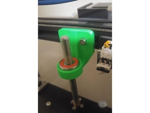 ender 5 Superior husillo soporte 608 patineta rodamiento 3d impresora partes 3d print model - Mito3D