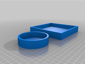 couch cupholder coaster adapter kitchen & dining 3d print model - Mito3D