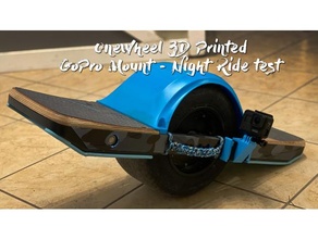 onewheel xr gopro mount sidekick rail protector friendly sport & outdoors 3d print model - Mito3D