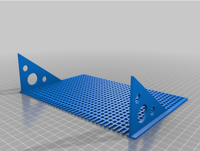 aquarium filter grid eggcrate mimic 3d printing 3d print model - Mito3D
