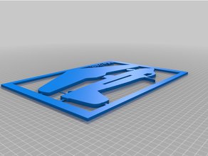 263 3d baskı uçak kart Toplamak kolay Yazdır hayalet Sürücü dizi 3d print model - Mito3D