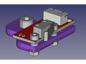 makerbot endstop support 20x20mm rail 3d printer parts 3d print model - Mito3D