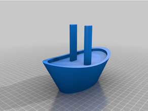 sail boat napkin holder kitchen & dining sailboat sailing 3d print model - Mito3D