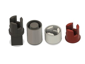 wheel lock bolt set 3d printing 3d print model - Mito3D