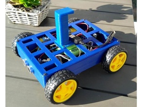 openbot compact body robotics 3d print model - Mito3D