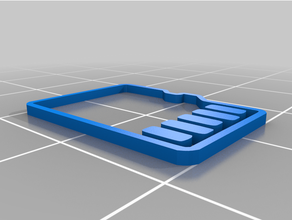 micro sd tarjeta logo modelo señales logos 3d 3d print model - Mito3D