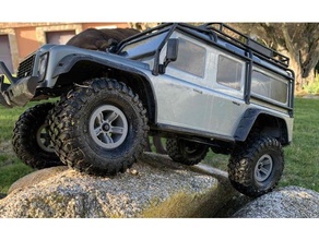 trx4 easy beadlock ruote azione pneumatici veicoli strisciando rc macchina crawler rockcrawler traxxas 3d print model - Mito3D