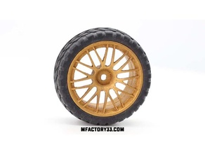 rc sport cerchio ruota 01 tamiya compatibile veicoli gratuito strada macchina giocattolo ruote 3d print model - Mito3D
