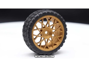 rc sport rim wheel 03 tamiya compatible vehicles custom free road car rims wheels toy toys 3d print model - Mito3D