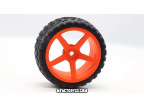 rc sport cerchio ruota 04 tamiya compatibile veicoli personalizzato gratuito strada macchina macchine cerchi giocattolo giocattoli 3d print model - Mito3D