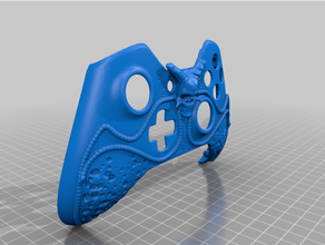 xbox skull plate games 3d print model - Mito3D