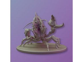 mirelurk Jäger ausfallen 4 Kreaturen Dungeons Drachen Miniatur 3d print model - Mito3D