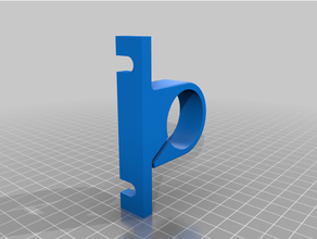 pole clamp bracket parts 3d print model - Mito3D