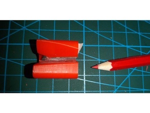 pencil sharpener household blade carpenter 3d print model - Mito3D