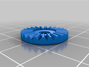 gezackter Ring Robotik 3d print model - Mito3D