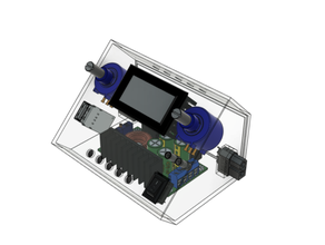 tiny e-lab lab bench power supply electronics 3d print model - Mito3D