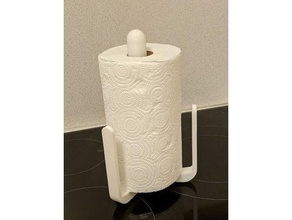porta rollos papel cocina kitchen & dining papelcocina portarollos portarrollococina 3d print model - Mito3D