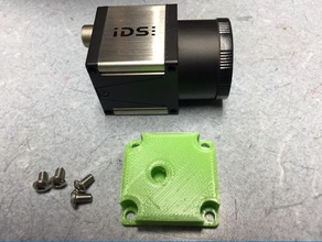 ids usb 3 camera tripod mount adapter ueye 3d print model - Mito3D