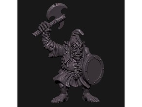 eastern goblin warrior toys & games hobgoblin rpg wargaming warhammer 3d print model - Mito3D