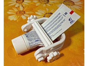 tube ejector tubenausquetscher household paste toothpaste zahnpasta 3d print model - Mito3D