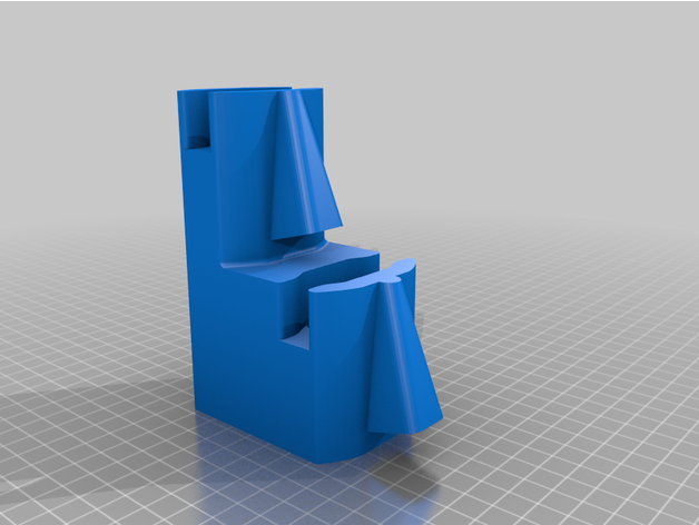 Brille Stand Moai Stil Skulpturen Halter Unterstützung 3D print model - Mito3D