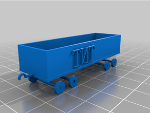 train cargo toys & games freecad 3d print model - Mito3D