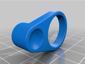 Prusa i3 mk3 mk3s çukurlu finger wheel topuz 3d yazıcı parçalar 3d print model - Mito3D