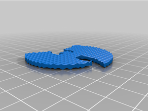 wu-tang faceted keychain accessories 3d print model - Mito3D