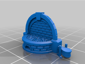 fucina incudine dungeon draghi Modelli mideval openforge 3d print model - Mito3D
