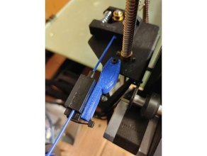 sunlu s8 filament sensor spacer bracket 3d printer parts mounting 3d print model - Mito3D