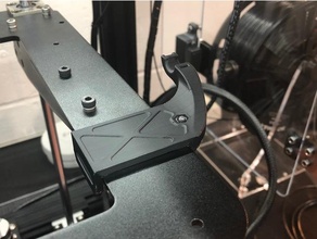 Ender 5 Universal einstellbar Bett Belastung Linderung 3d Drucker Zubehör Halterung Kabel Halter Unterstützung montieren universell 3d print model - Mito3D
