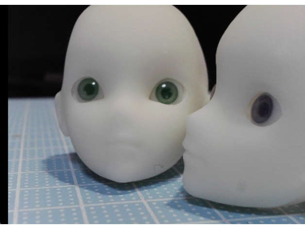 bulbo oculare 1 6 bjd 3D print model - Mito3D